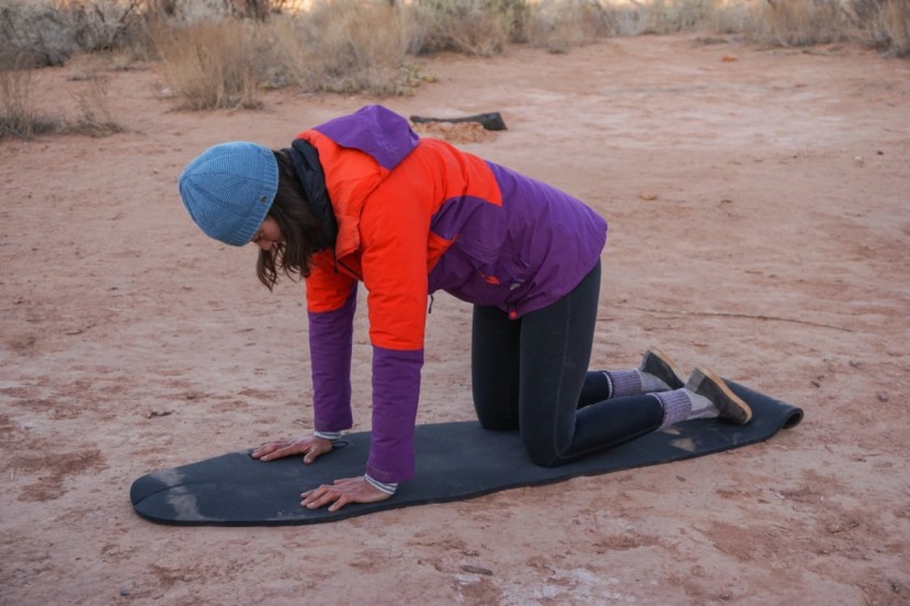 exped hypersleep winter - this pad is all about versatility, making a great backcountry yoga...