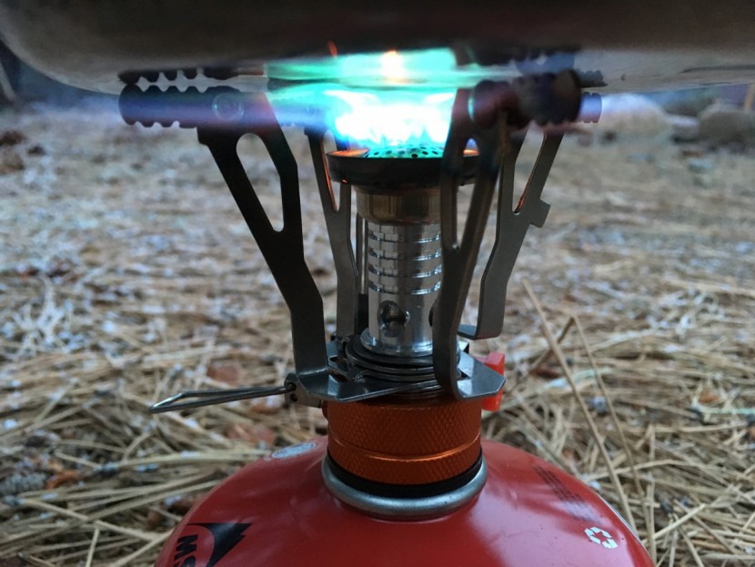 etekcity ultralight - the wide open burner head of the etekcity is exposed to any breeze...