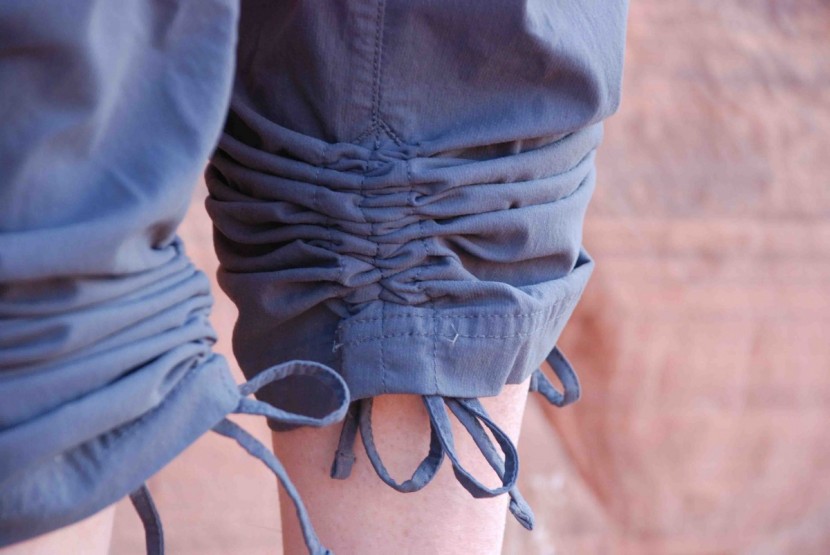 royal robbins jammer ii - the cinch detailing is cute, but there are always little dangling...