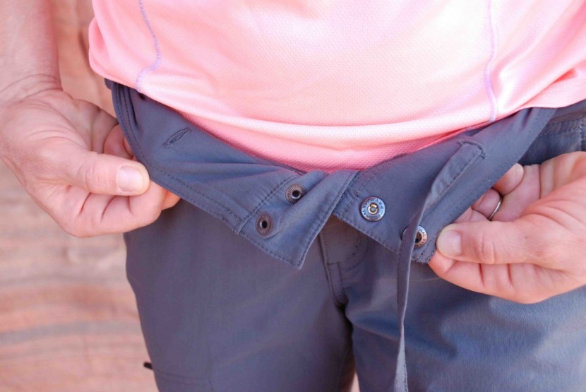 royal robbins jammer ii - we lost one end of the drawstring into the pant, and the next time...