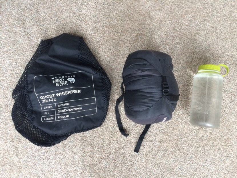 mountain hardwear ghost whisperer 20 - while this was one of the heavier bags in our ul review, we really...