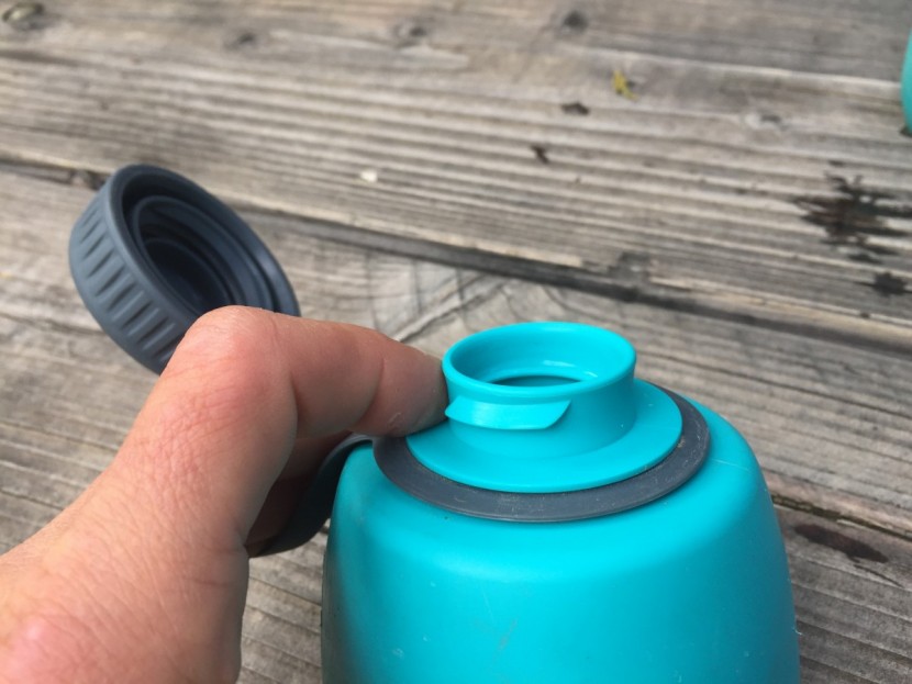 platypus meta - one aspect of the meta bottle we liked was its lid, which required...