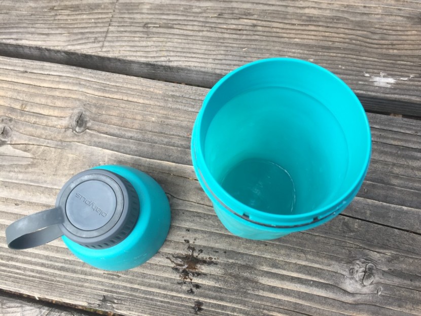 platypus meta - somewhat strangely, the meta bottle breaks down into two pieces. we...