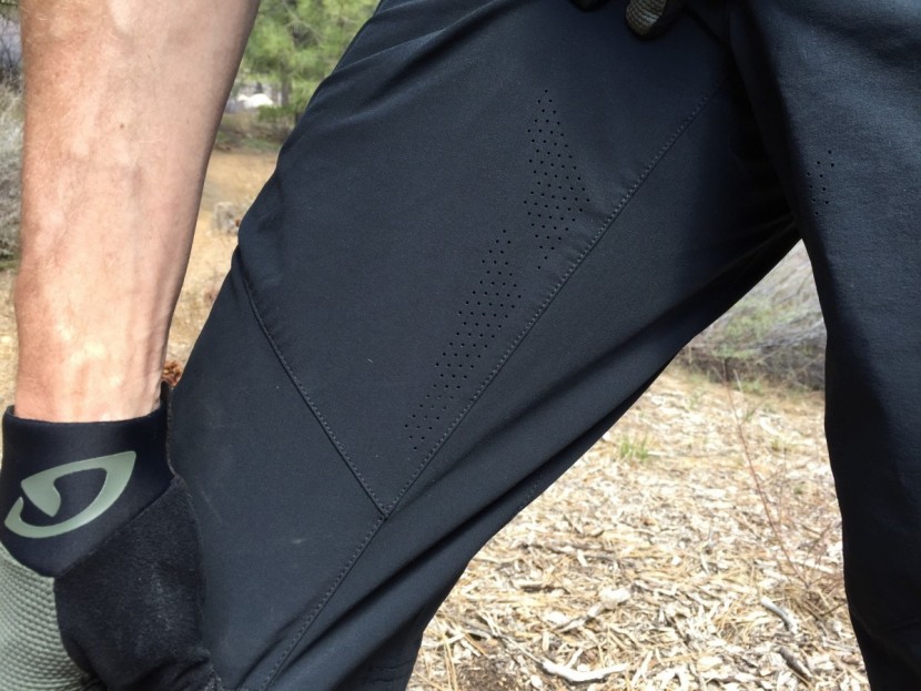 specialized enduro pro - laser cut vent holes in the on the inner thighs of the enduro pro...