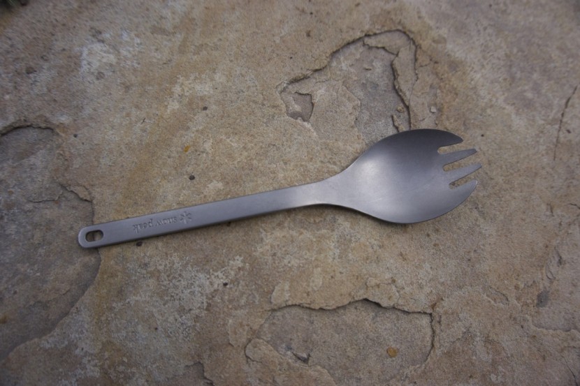snow peak titanium spork - this product will keep you fed for years to come.