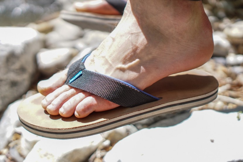 hari mari scouts - the jersey-lined straps and memory foam toe post make these flops...