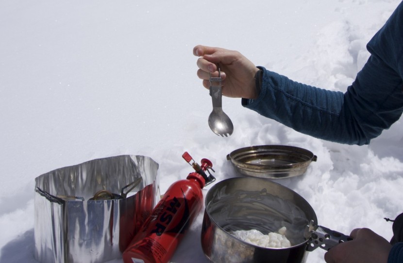 toaks titanium folding - slide the horizontal locking bar firmly into place to prevent...