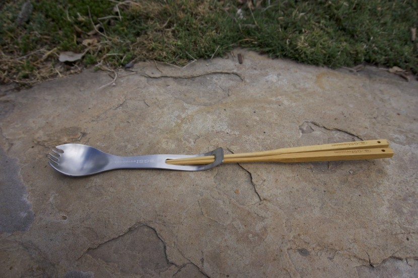 gsi outdoors glacier stainless spork and sticks - if you&#039;re in the market for a long utensil or one that includes...