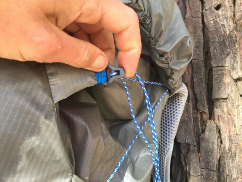 osprey levity 45 - these compression straps seem fairly delicate! they lasted our...