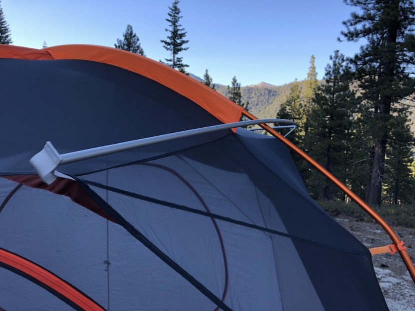 marmot limestone 6 - the side poles do a good job of pulling the tent out to give you...