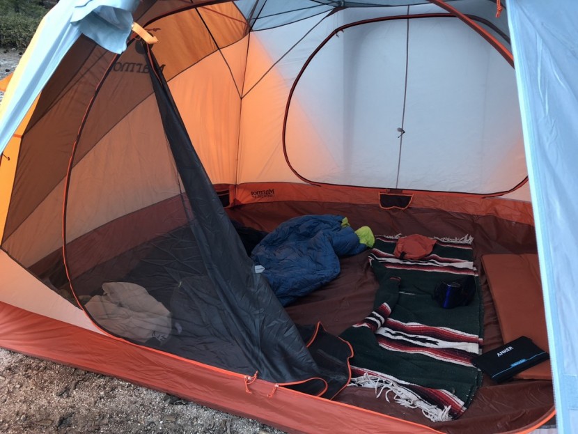 marmot limestone 6 - the limestone 6p has a good amount of room. it&#039;s not enormous, but...