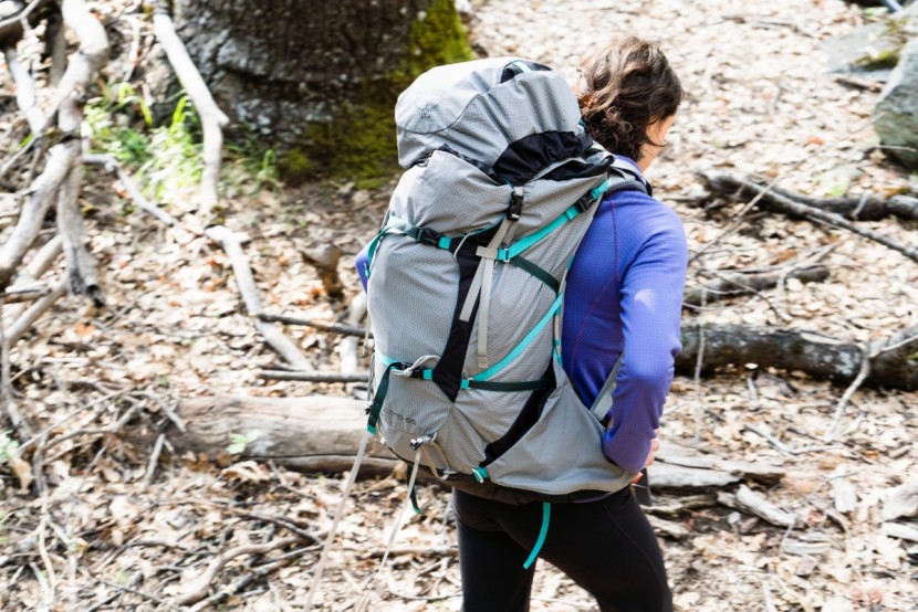 osprey ariel pro 65 - this is the ariel pro with all of its removable components in place.