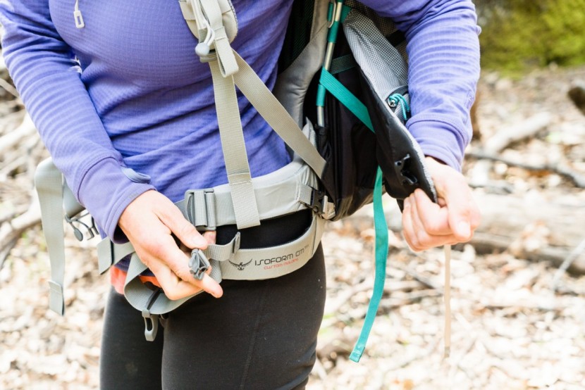 osprey ariel pro 65 - we loved the removable hip belt pockets on the ariel pro. at first...