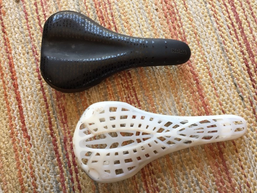 mountain bike saddle - comfort is achieved in different ways and is definitely subjective...