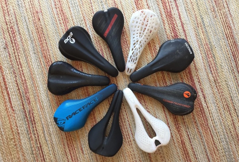 mountain bike saddle - mountain bike saddles come is all shapes and sizes, here you can see...