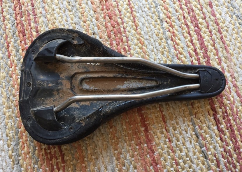 wtb koda titanium - the "flex tuned" shell and "comfort zone" cutout of the koda.