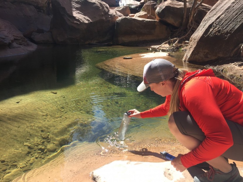 lifestraw flex - the lifestraw flex&#039;s bottle is 20oz capacity, so not great to treat...