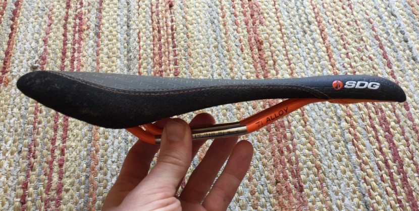 sdg components circuit mtn ti-alloy - the flat tip to tail profile of the circuit ti-alloy.