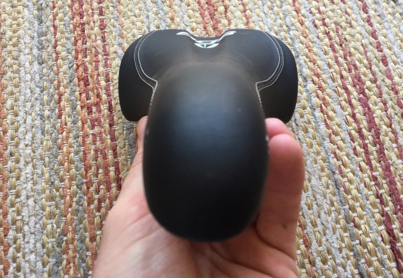 sdg components bel-air rl steel - viewed from the nose, you can the see the rounded side to side...