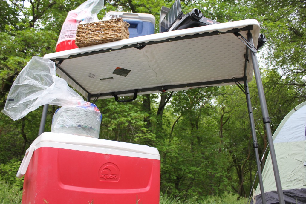 Work-Top Box camping table - way cool.