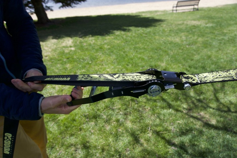 voodoo gold trickline - this model boasts a 13-inch ratchet, which is 4.5-inches longer than...