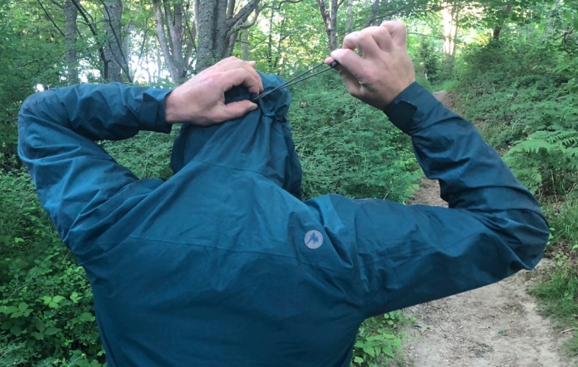 marmot phoenix - the hood on the phoenix doesn't work very well with most climbing or...