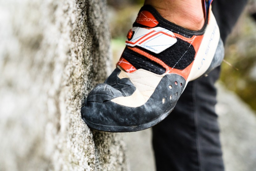 la sportiva solution for women - the solutions have a very pointy toe, which works well on steep...