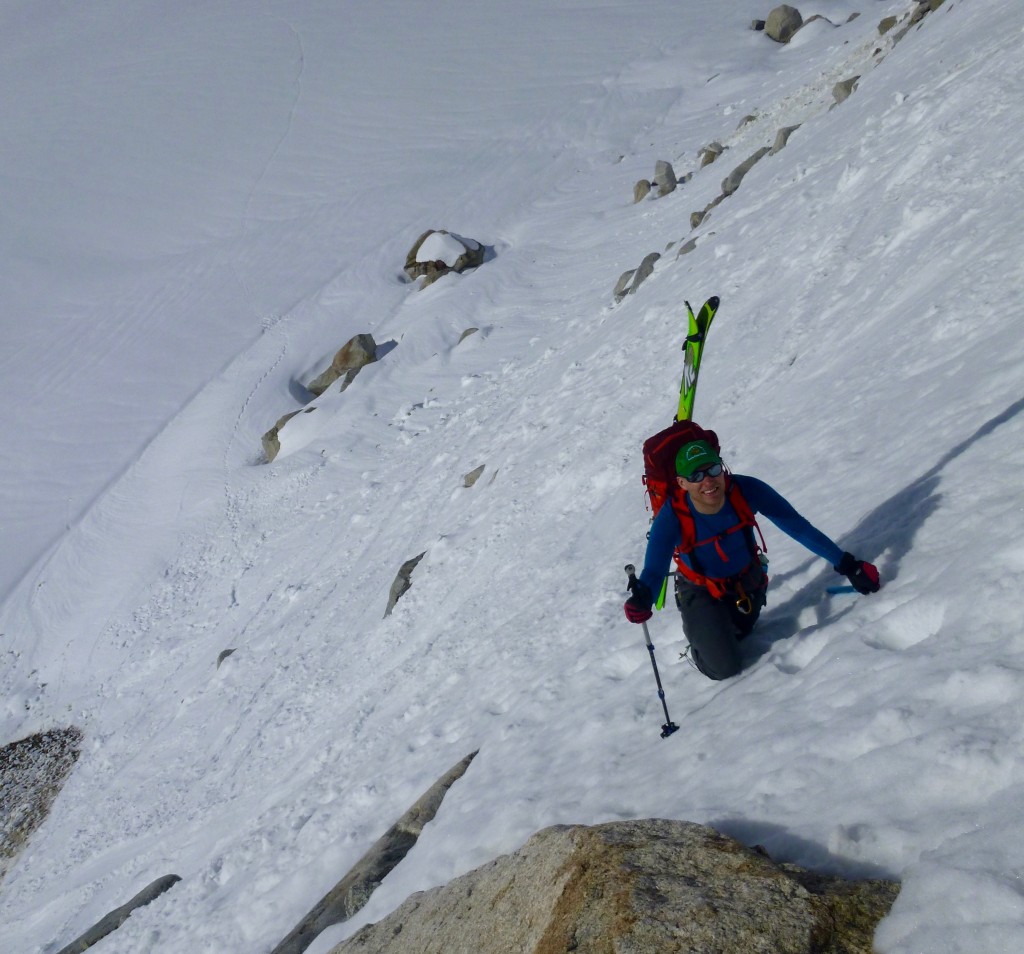 petzl glacier literide - the literide self-arrested and ascended steep snow slightly better...