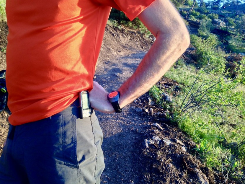 realalt 3d trisport - one of our testers rocking the 3d trisport clipped onto his belt...