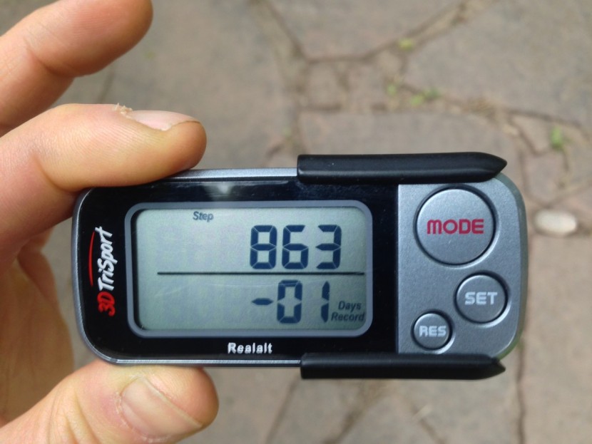 realalt 3d trisport - the 3d trisport keeps a precise record of the previous day&#039;s steps...