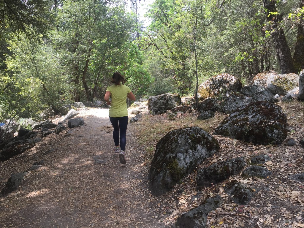 Women's running t-shirt Malibu