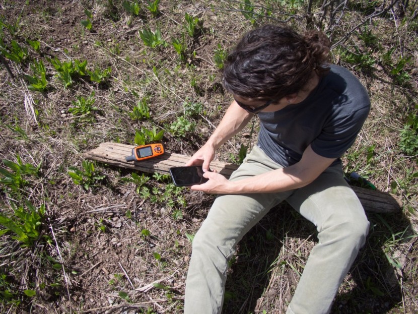 garmin inreach explorer+ - though you can text with the inreach, we prefer working through a...