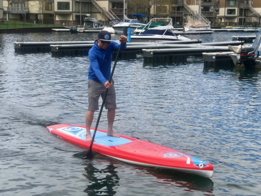 bic ace-tec wing - we definitely thought twice about taking the bic out in windy or...