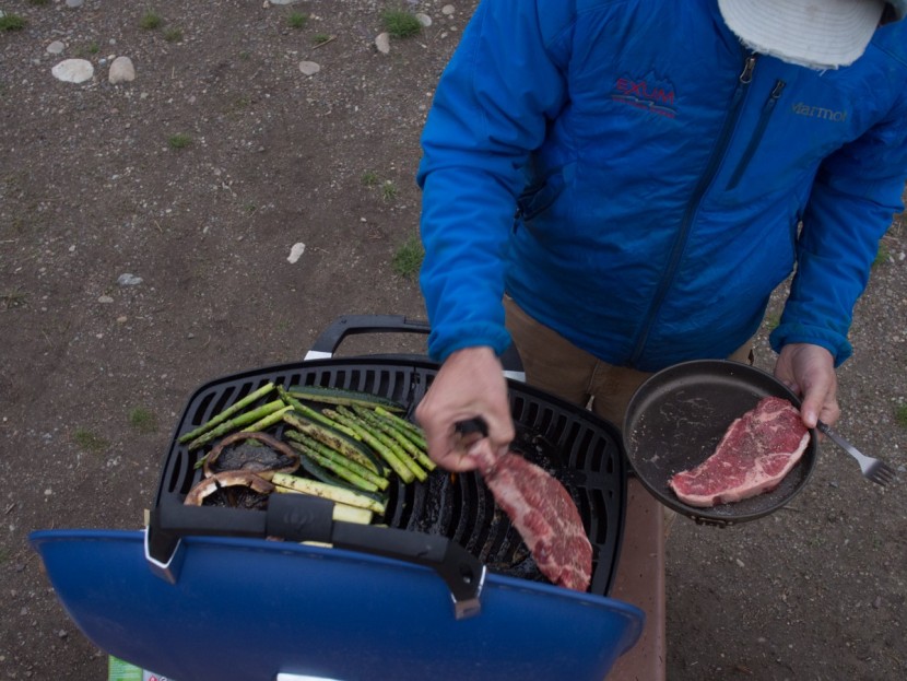 napoleon travelq 285 - testing gourmet, portable cooking equipment is a dirty job, but...
