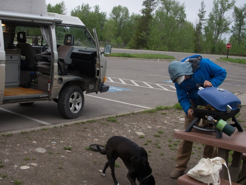 napoleon travelq 285 - this is lead test editor jediah porter relighting the napoleon after...