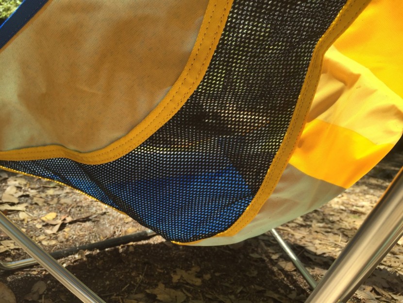 alite designs mayfly - the durable mesh seat is both breathable and comfortable.