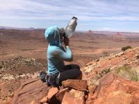 This reservoir proved useful when taking the hour-long approach up...