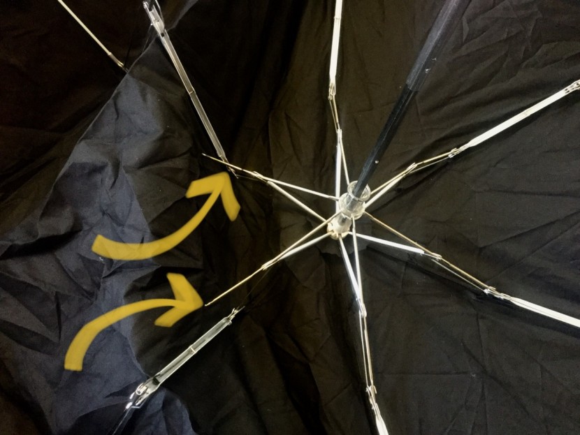 eagle creek rain away travel - two points of failure in our second wind test.