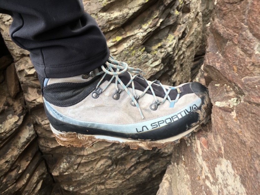 mountaineering boot womens - the trango alp smears and edges like a dream on alpine rock routes.