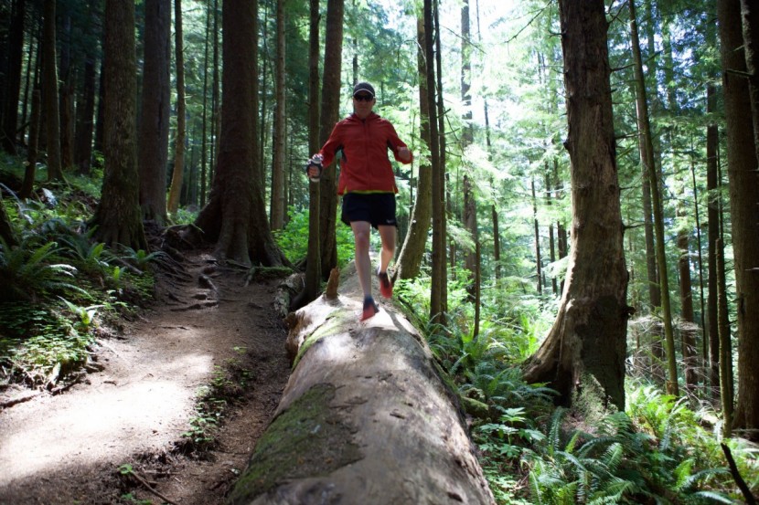 smartwool phd ultra light sport hoody - we loved wearing this jacket on our forested trail runs in oregon...