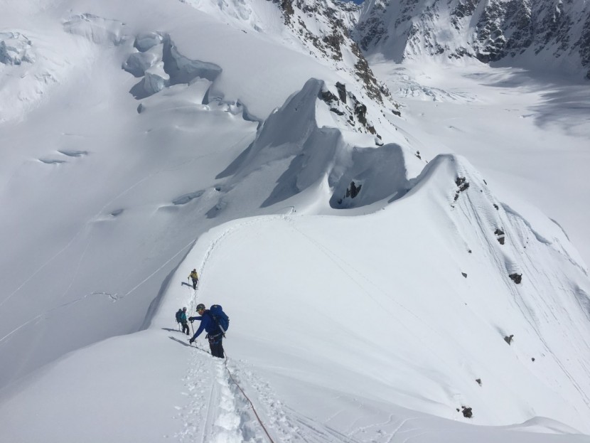 black diamond mission 75 - the mission 75 was comfortable on long glacier slogs, hauling sleds...