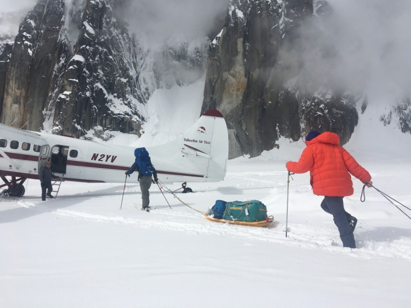 black diamond mission 75 - all packed up and ready to fly home after several weeks in the...