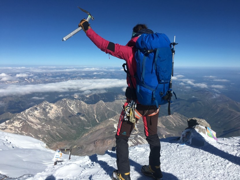 black diamond mission 75 - standing on top of europe with energy to spare thanks to the...