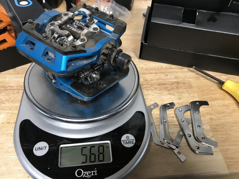 dmr v-twin - whoa! 568 grams is before we bolt on 8 steel shims to raise the...