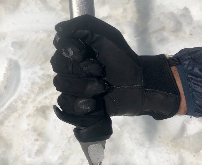 black diamond venom - the pommel in position to provide support for the user&#039;s hand while...