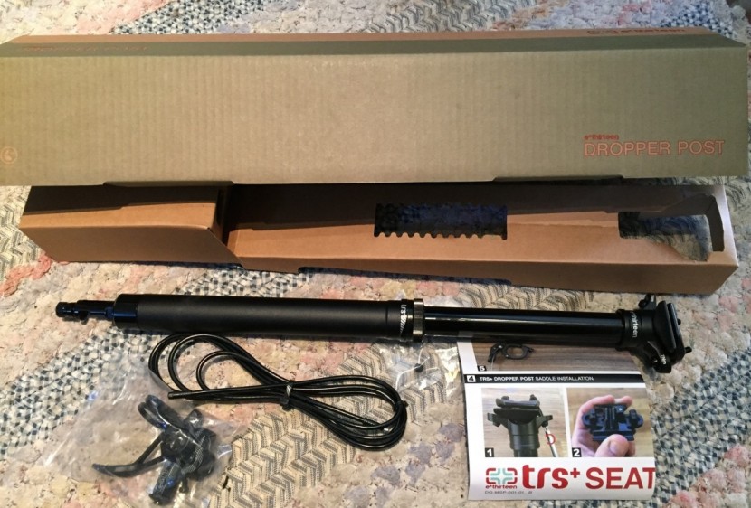 e*thirteen trs plus - the trs+ comes with everything you need, post, remote, cable...