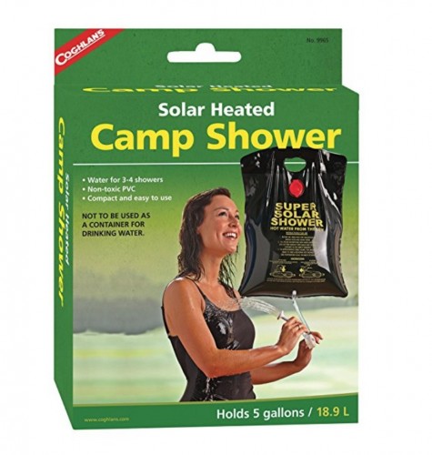 coghlan's 5-gallon camping shower review