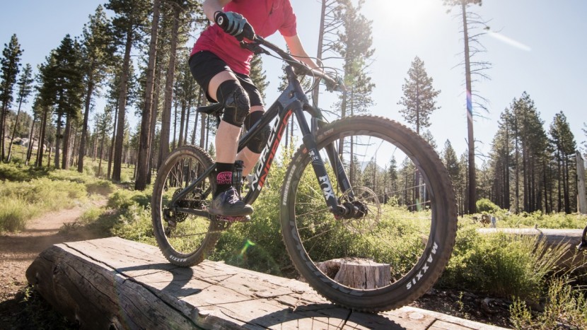 norco optic c2 650b womens 2018 - handling is sharp and this bike is reasonably playful.