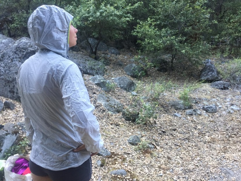 outdoor research tantrum ii for women - showing off the nice fit and great hood on the tantrum.