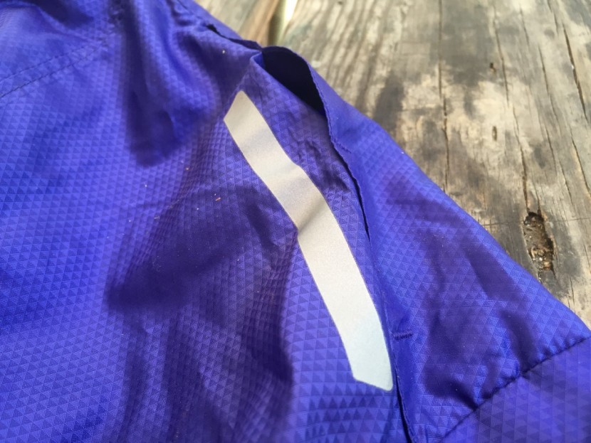 salomon agile for women - the agile has one small reflective stripe.